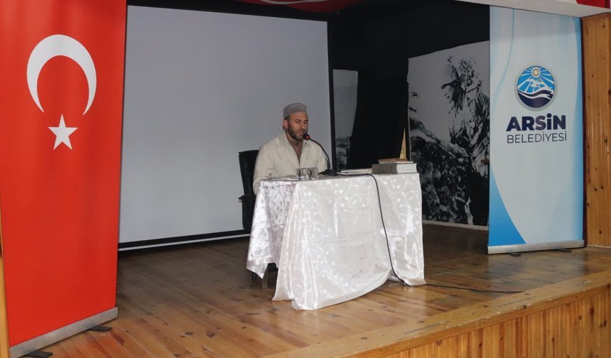 "MUALLİM İBRAHİM CÛDÎ EFENDİ İÇİN ANLAMLI PROGRAM"