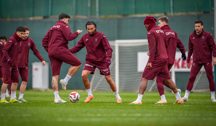 "TRABZONSPOR, GÖZTEPE MAÇI HAZIRLIKLARINA BAŞLADI"
