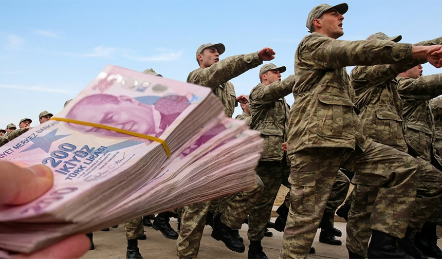 "BEDELLİ ASKERLİK ÜCRETİ 416 BİN TL OLDU"