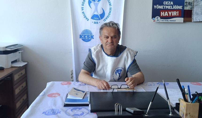 "KAMU HASTANELERİ SATILAMAZ! SAĞLIK HAKTIR, TİCARİLEŞTİRİLEMEZ"