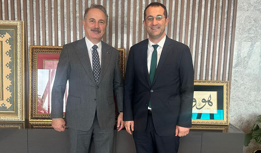 "BAŞKAN EKİM’DEN ÜSTÜNSALİH’E ÖVGÜ VE TEŞEKKÜR"