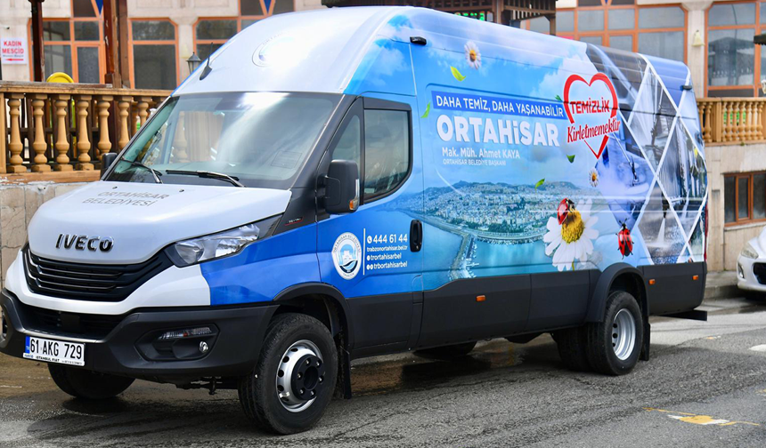 “ORTAHİSAR BELEDİYESİ, TEMİZLİK HİZMETLERİNE SON TEKNOLOJİ İLE GÜÇ KATTI”