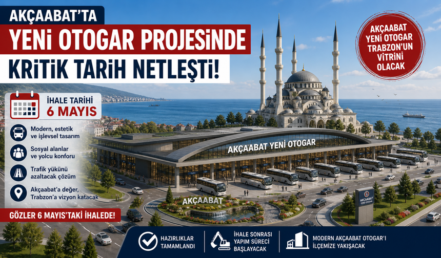 AKÇAABAT'TA YENİ OTOGAR PROJESİNİN PERDE ARKASI!