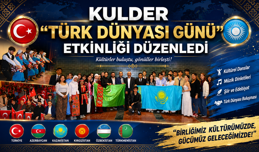KULDER “TÜRK DÜNYASI GÜNÜ” ETKİNLİĞİ DÜZENLEDİ