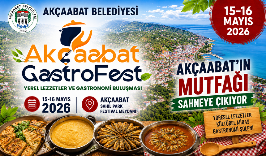 AKÇAABAT GASTROFEST İÇİN GERİ SAYIM BAŞLADI