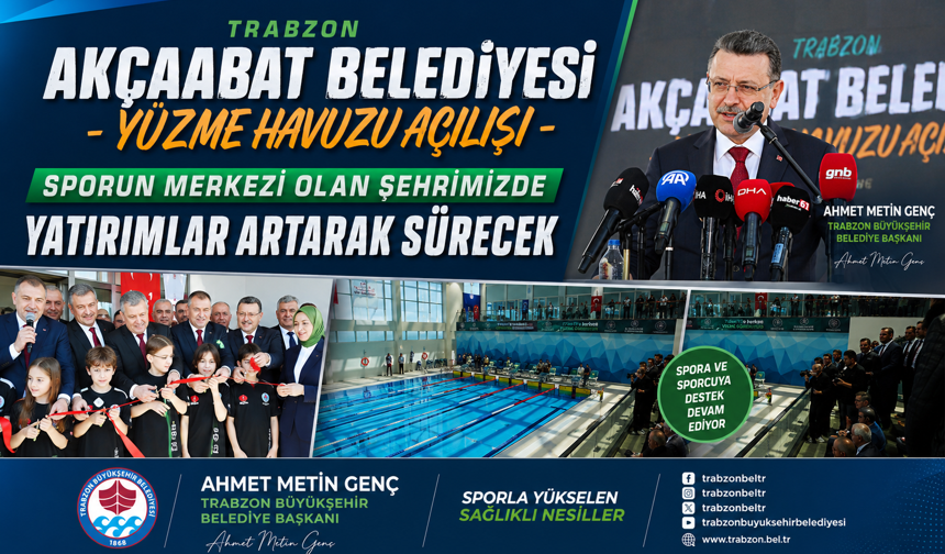 BAŞKAN GENÇ: SPORUN MERKEZİ OLAN ŞEHRİMİZDE YATIRIMLAR ARTARAK SÜRECEK