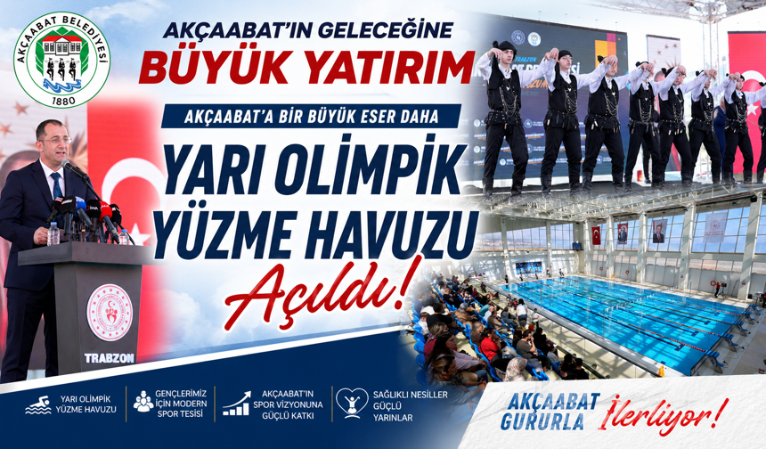 AKÇAABAT’IN GELECEĞİNE BÜYÜK YATIRIM