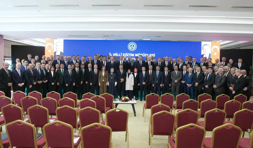 İL MİLLÎ EĞİTİM MÜDÜRLERİ ANKARA'DA
