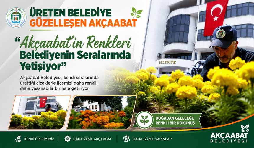ÜRETEN BELEDİYE, GÜZELLEŞEN AKÇAABAT