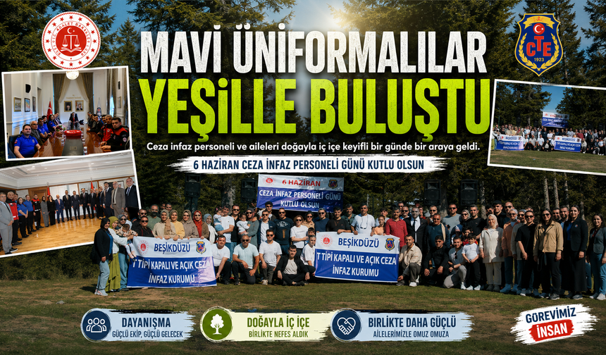 MAVİ ÜNİFORMALILAR YEŞİLLE BULUŞTU