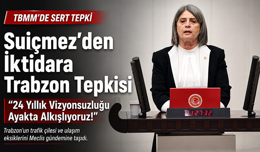 Suiçmez’den İktidara Trabzon Tepkisi