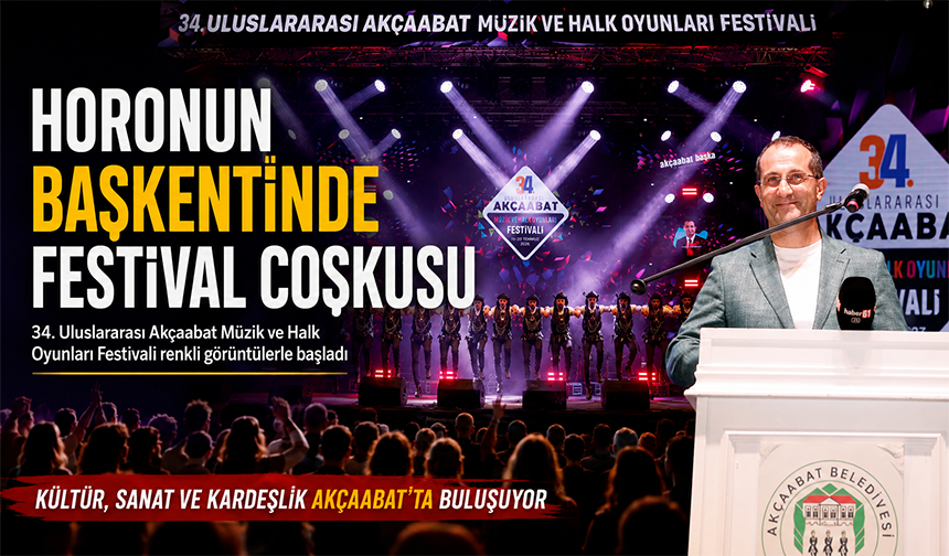 Horonun Başkentinde Festival Coşkusu: Akçaabat Dünyayı Aynı Halkada Buluşturdu