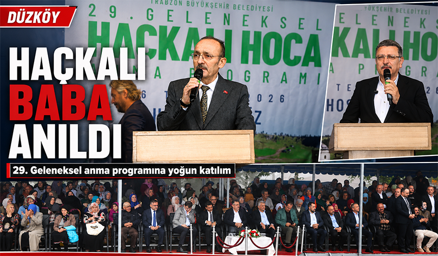 Haçkalı Baba Dualarla Anıldı