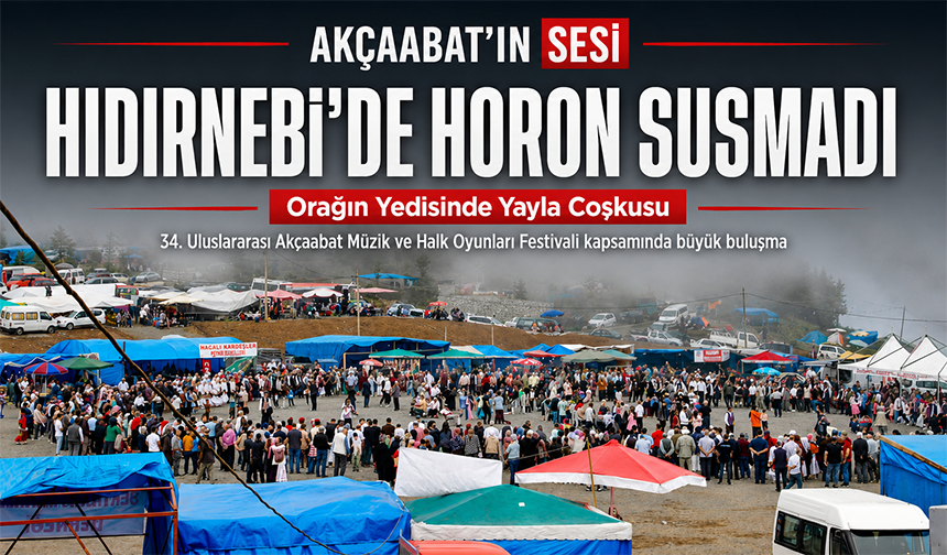 Hıdırnebi’de Horon Susmadı