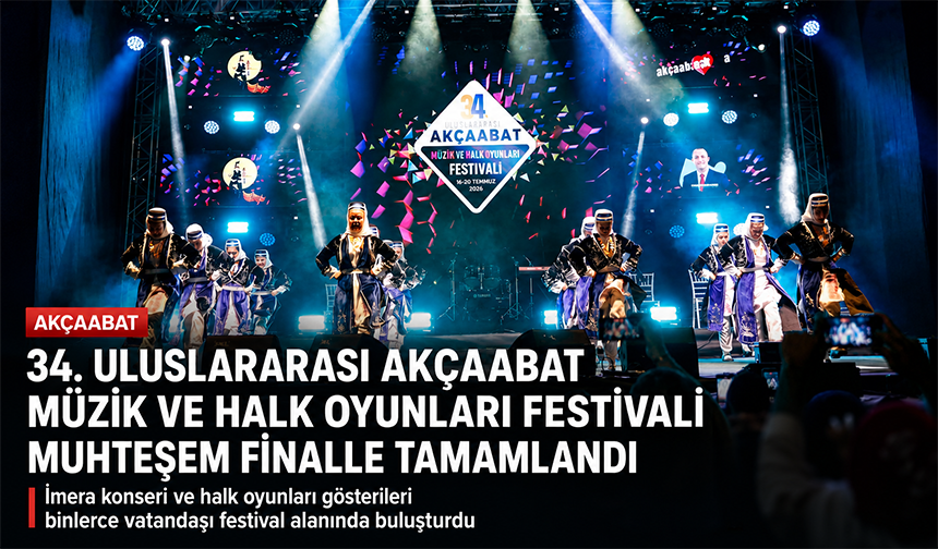 Akçaabat’ta Muhteşem Final