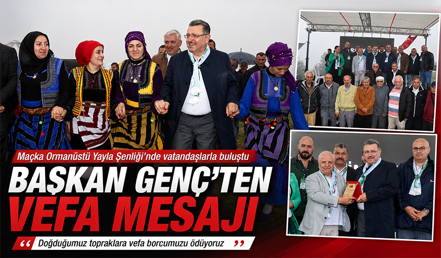 Başkan Genç’ten Vefa Mesajı
