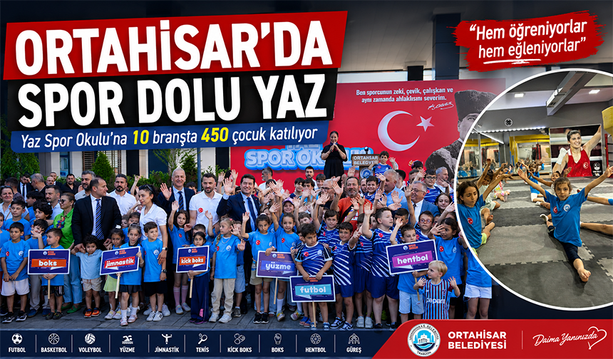 Ortahisar’da Spor Dolu Yaz