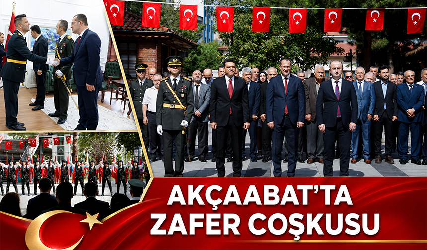 Akçaabat’ta Zafer Coşkusu