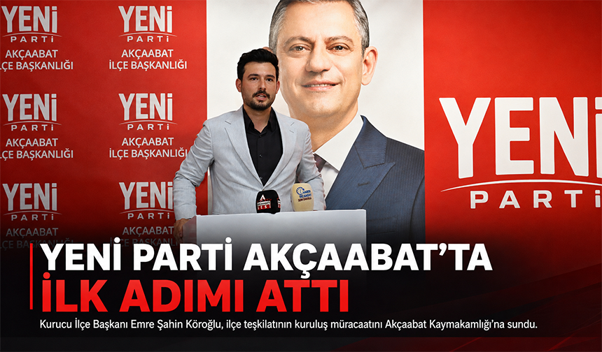 Yeni Parti Akçaabat’ta İlk Adımı Attı