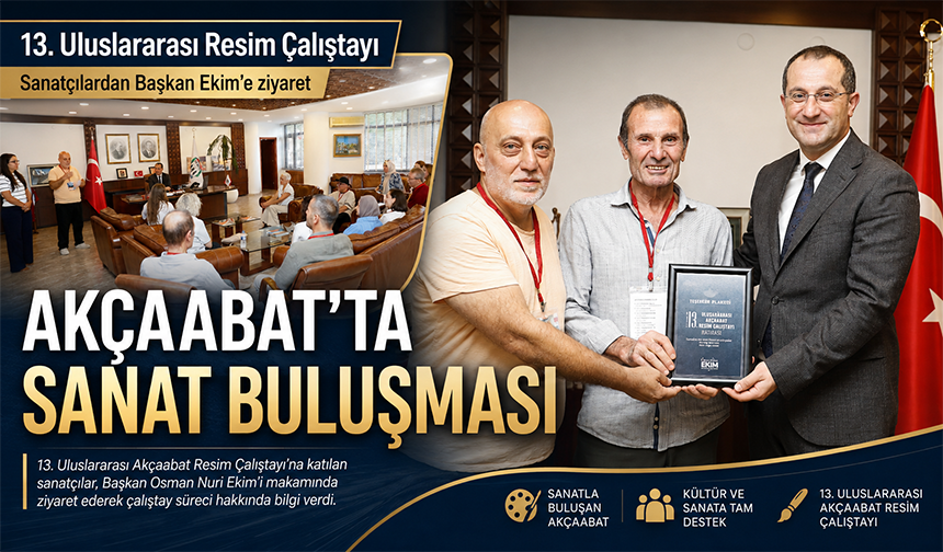 Akçaabat’ta Sanat Buluşması