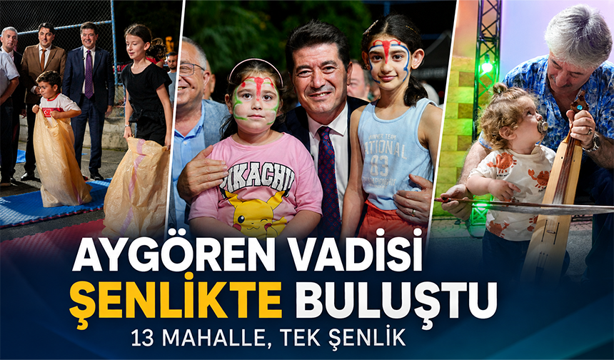 Aygören Vadisi Şenlikte Buluştu