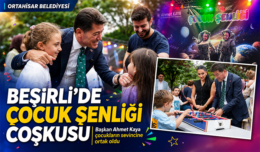 Beşirli’de Çocuk Şenliği Coşkusu