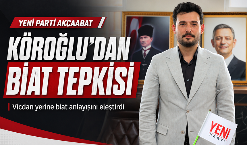 Köroğlu: Biat Siyaseti Vicdanı Susturuyor