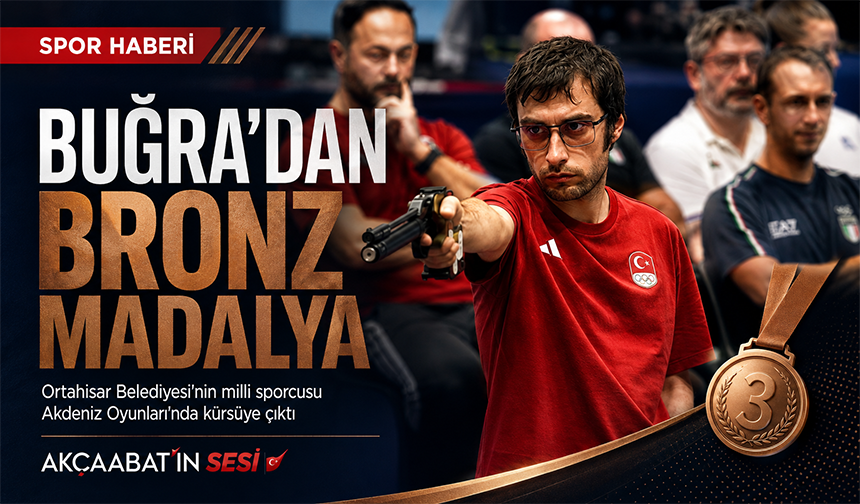 Buğra Selimzade’den Bronz Madalya