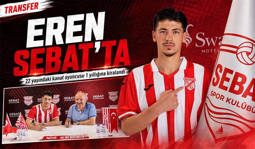 Sebat Spor’a Genç Kanat