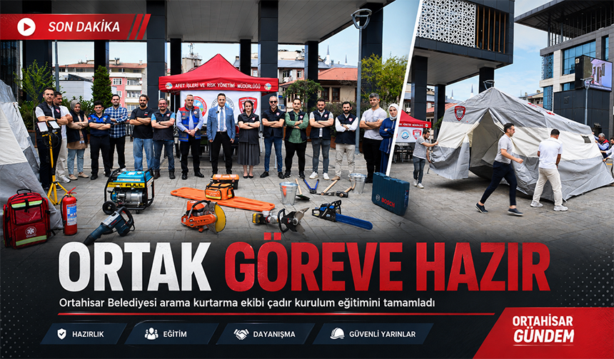 Ortak Afetlere Hazır