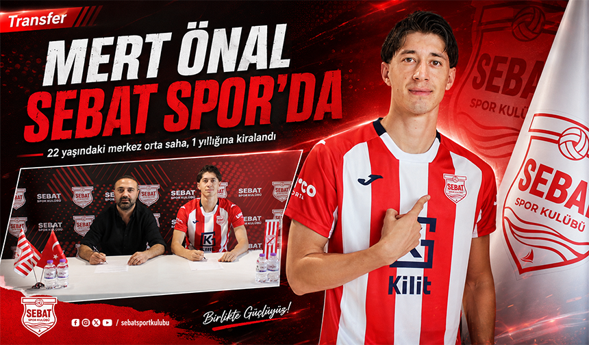 Sebat Spor’a Mert Önal Takviyesi