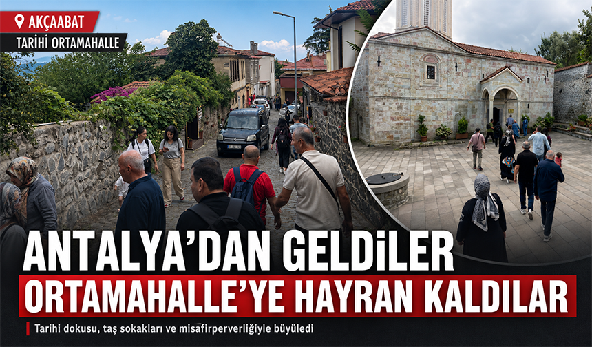 Ortamahalle’ye Ziyaretçi İlgisi