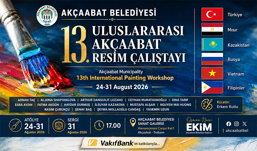 Akçaabat’ta Sanat Buluşması