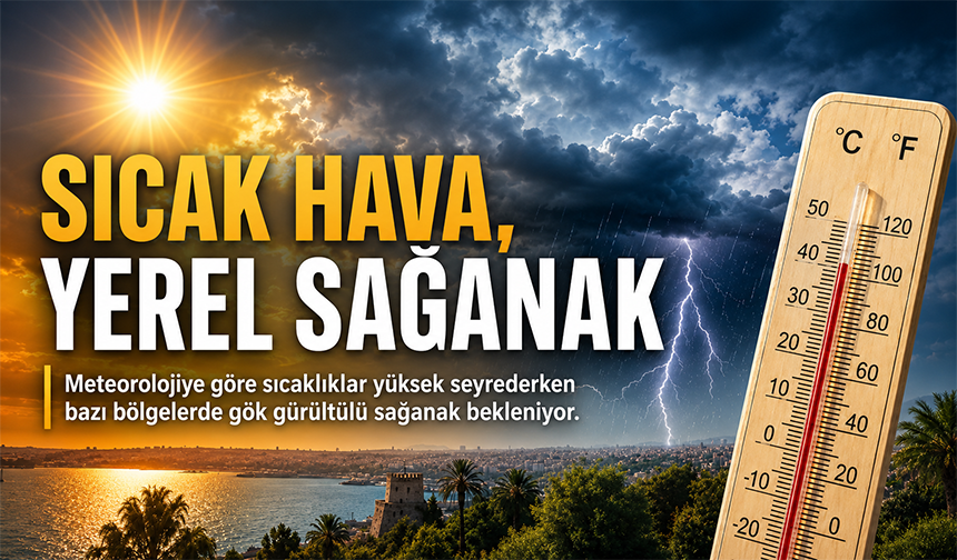 Sıcak Hava, Yerel Sağanak
