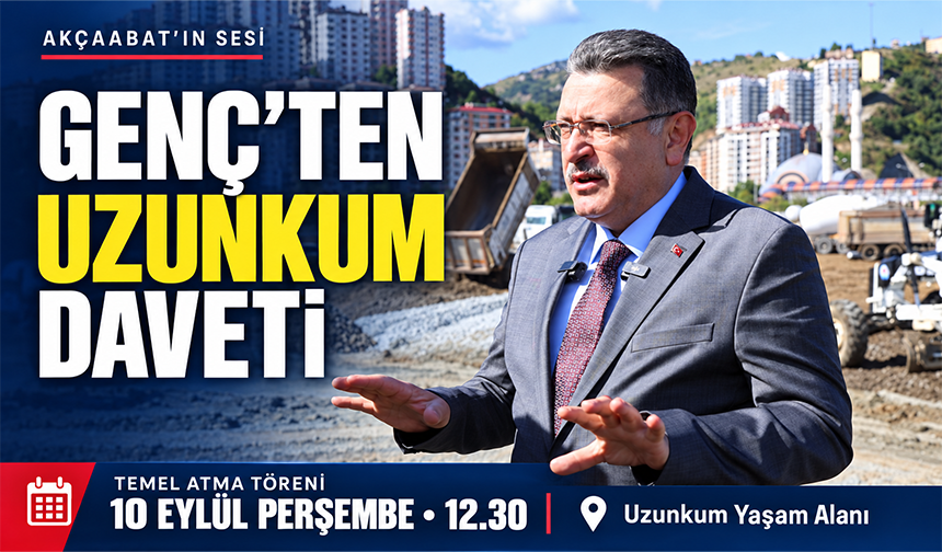 Genç’ten Uzunkum Daveti