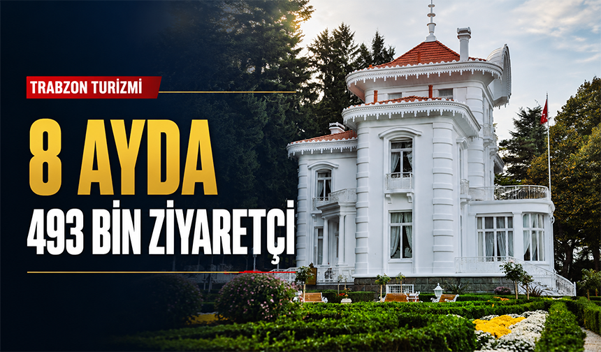 8 Ayda 493 Bin Ziyaretçi