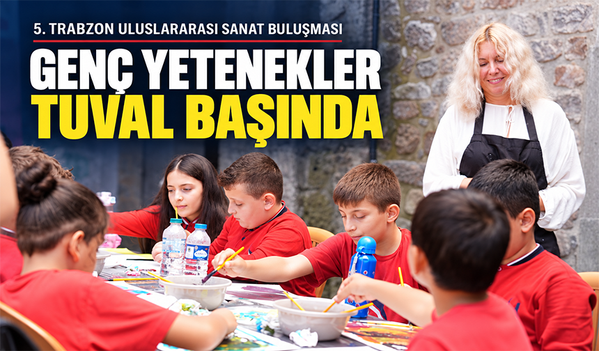 Genç Yetenekler Tuval Başında