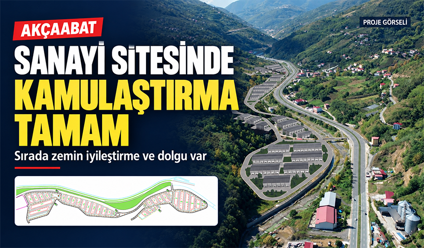 Akçaabat Sanayi Sitesinde Kamulaştırma Tamam