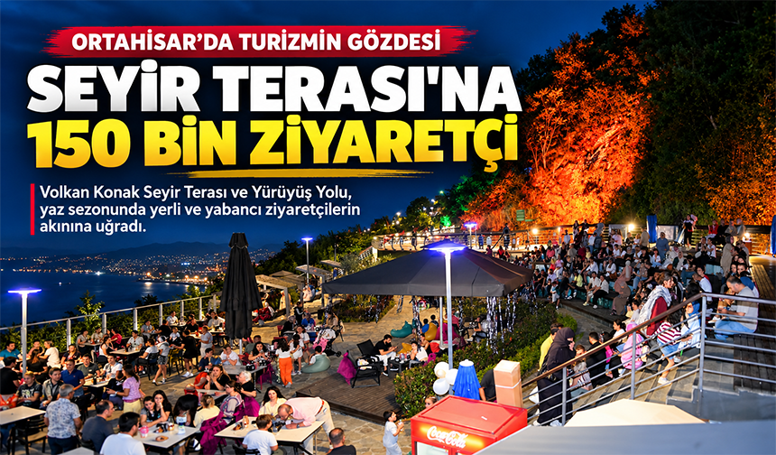 Seyir Terası’na 150 Bin Ziyaretçi