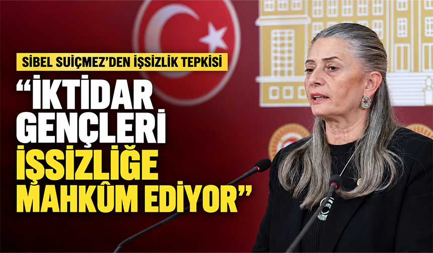 Suiçmez: İktidar Gençleri İşsizliğe Mahkûm Ediyor