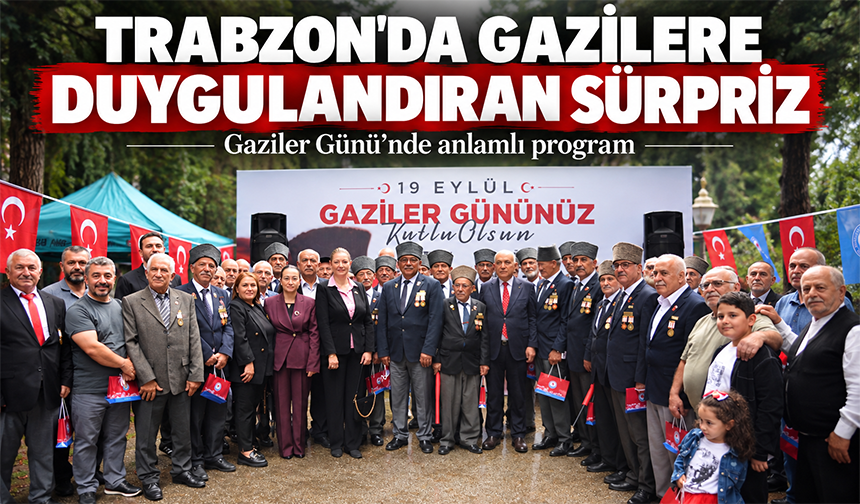 Gazilere Anlamlı Sürpriz