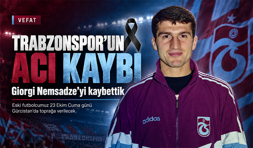 Trabzonspor’un Acı Kaybı!