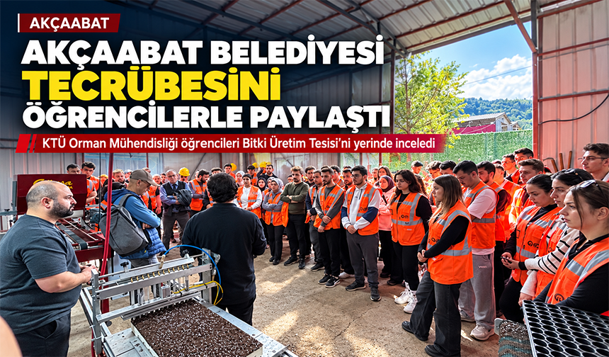 Akçaabat’ta Üretim ve Eğitim Buluştu