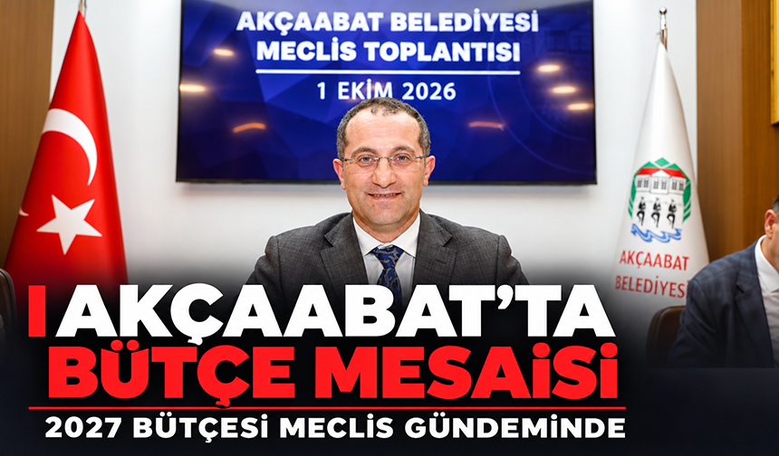 Akçaabat’ta Bütçe Mesaisi