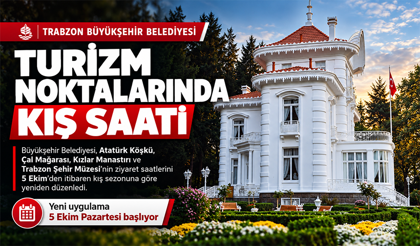 Turizm Noktalarında Kış Saati