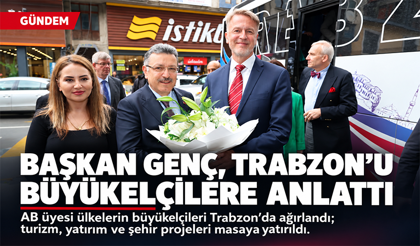 Trabzon AB Heyetine Tanıtıldı