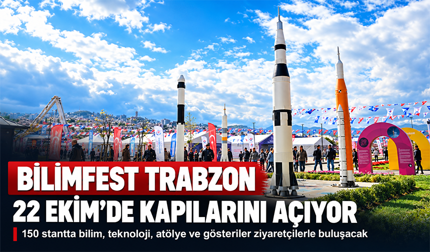 Bilimfest Trabzon Başlıyor!