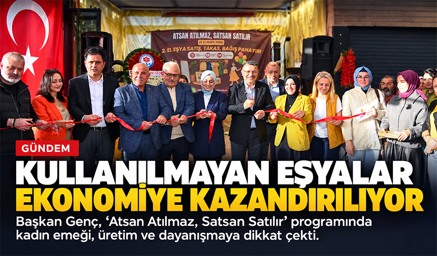 Trabzon’da Eşyalar Dayanışmaya Dönüşüyor