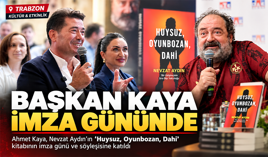 Başkan Kaya’dan Gençlere Kitap Tavsiyesi