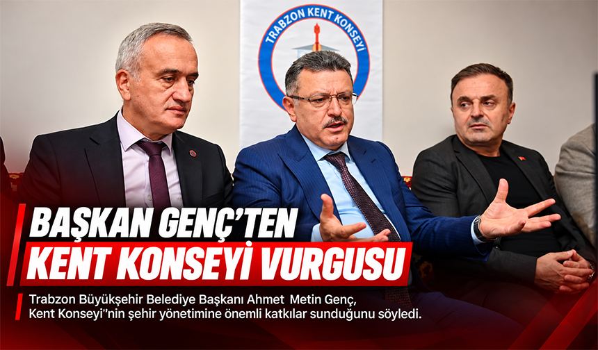 Başkan Genç’ten Ortak Akıl Vurgusu